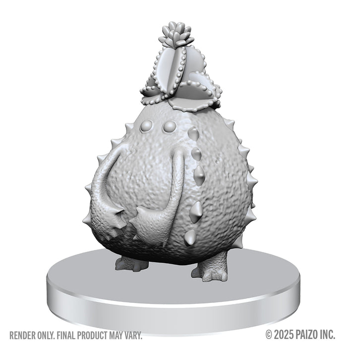 Pathfinder Battles Unpainted Miniatures: Deep Cuts Wave 28 - Gourd Leshy and Catcus Leshy