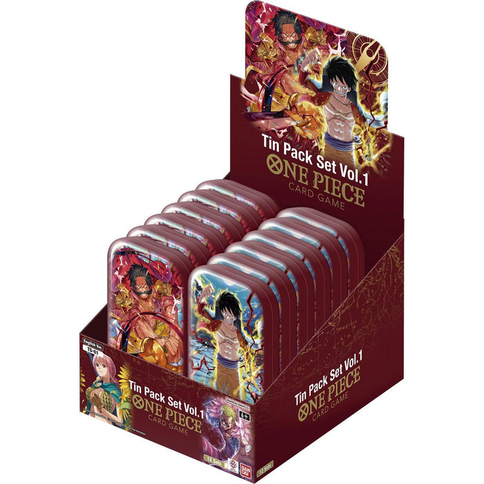One Piece Card Game: TS01 OP-10 Tin Pack Set - Vol. 1