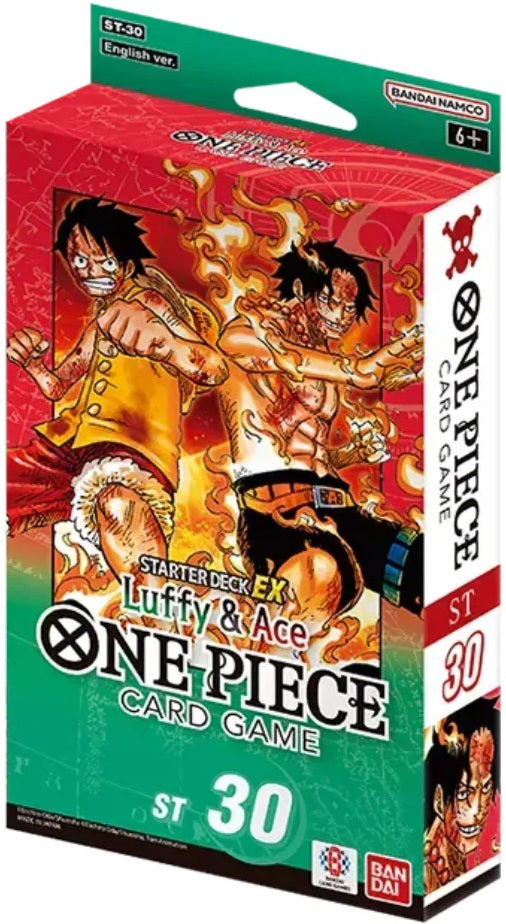 One Piece Card Game: Starter Deck EX - ST-30 - Luffy & Ace — LVLUP