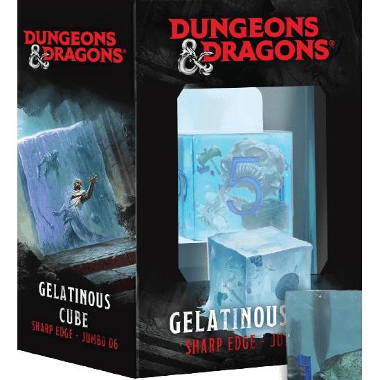 PRE-ORDER | D&D Gelatinous Cube - Sharp Edge Jumbo D6