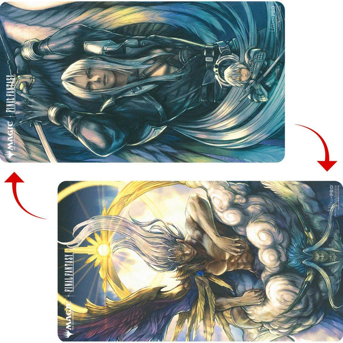 Ultra PRO Magic: The Gathering®—FINAL FANTASY™ Sephiroth, Fabled SOLDIER / Sephiroth, One-Winged Angel Double-Sided Playmat