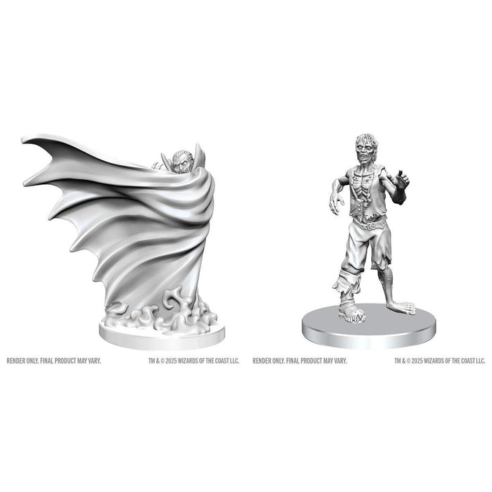 PRE-ORDER | D&D Nolzur's Marvelous Miniatures: Wave 28 - Classic Vampire & Classic Zombie