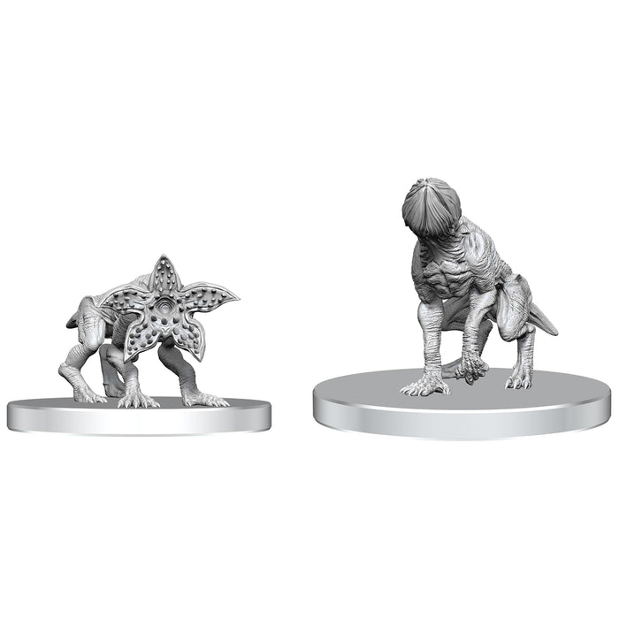 PRE-ORDER | Stranger Things Unpainted Miniatures: Demodogs
