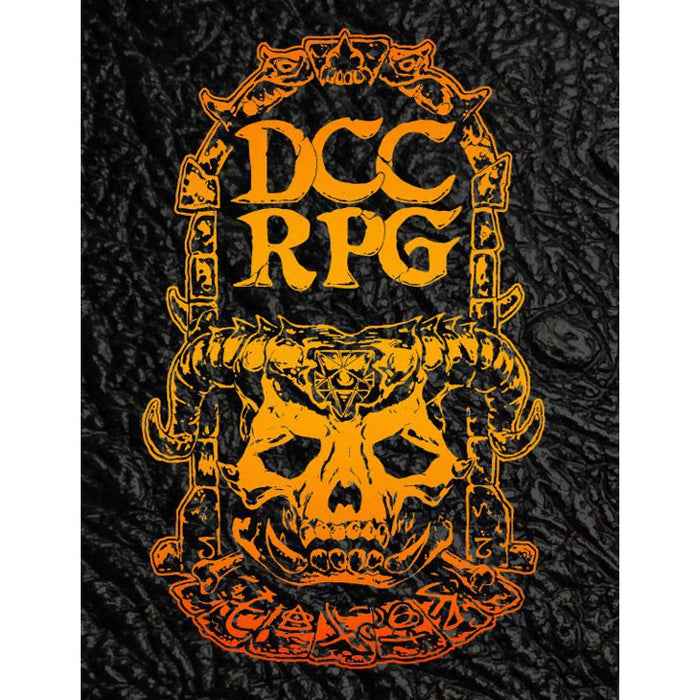 Dungeon Crawl Classics RPG: Rulebook - Demon Skull Monster Hide Edition