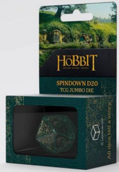 PRE-ORDER | The Hobbit Spindown D20: TCG Jumbo Die - Verdant