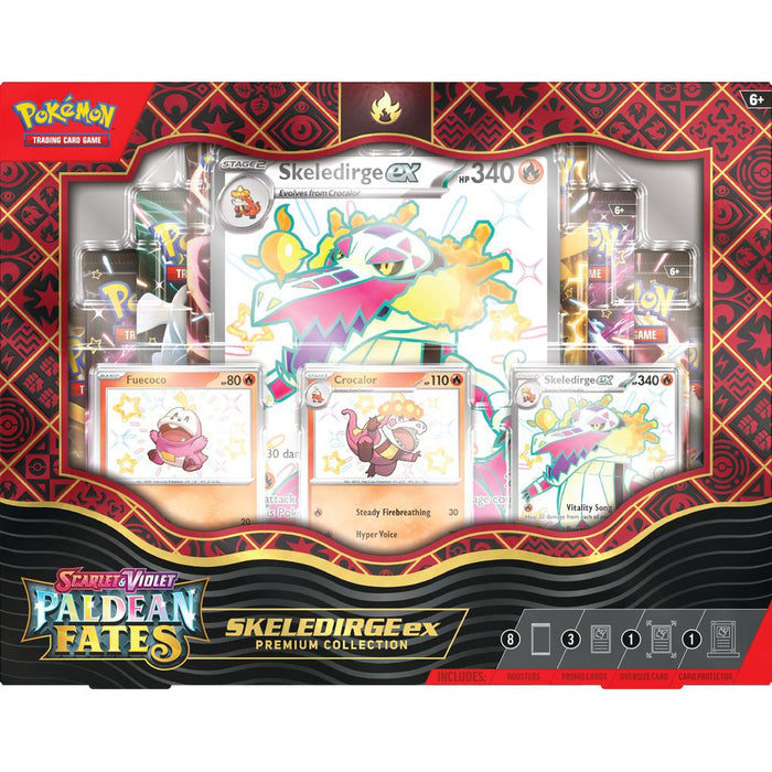 Pokemon Scarlet & Violet: Paldean Fates Premium Collection - Skeledirge ex
