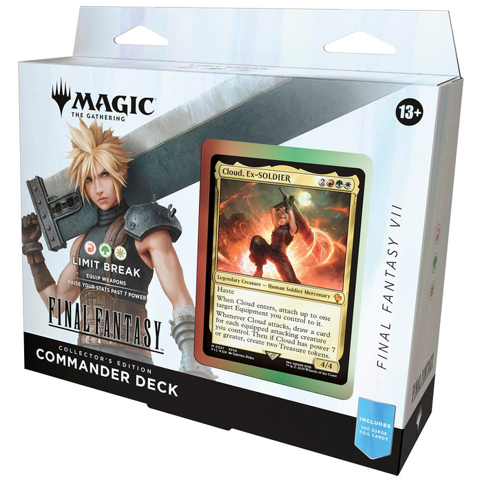 Magic the Gathering: Final Fantasy Collector Commander Deck - Set of 4