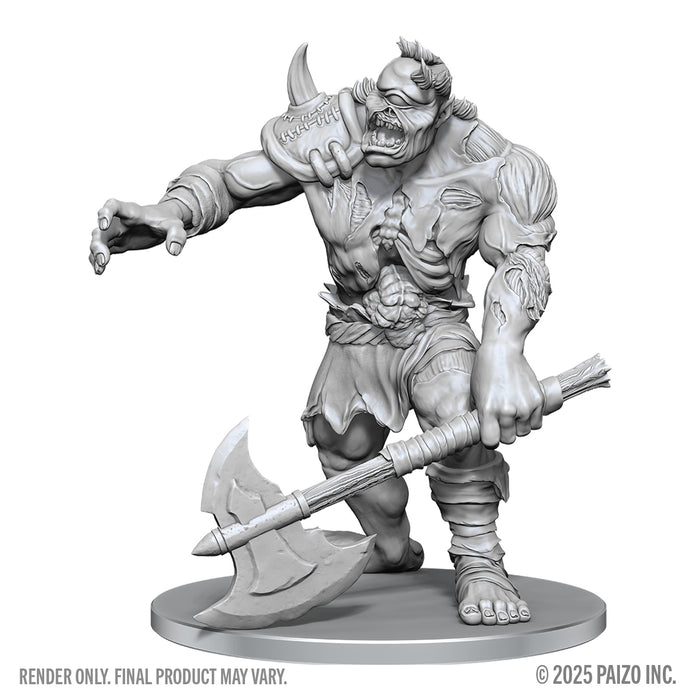Pathfinder Battles Unpainted Miniatures: Deep Cuts Wave 28 - Dread Zombie Cyclops
