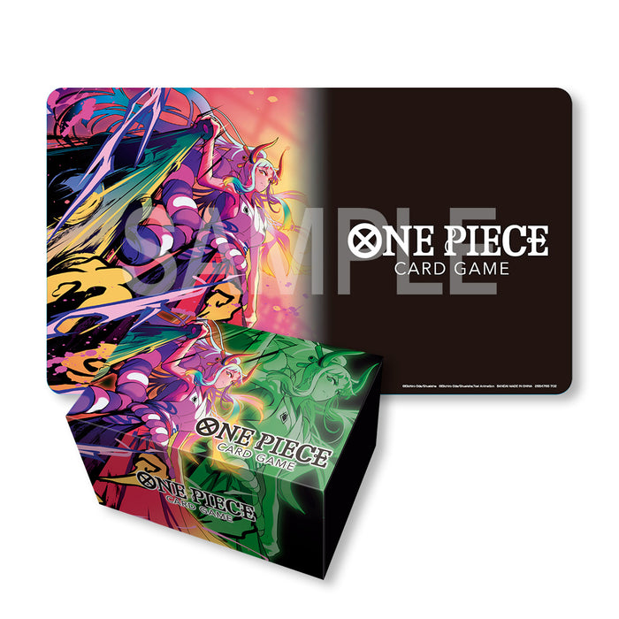 One Piece Card Game: Playmat and Card Case Set - Yamato