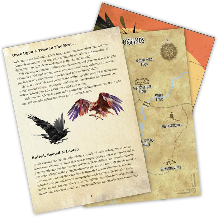 A Fistful of Feathers: A Wild West Setting for Be Like a Crow RPG