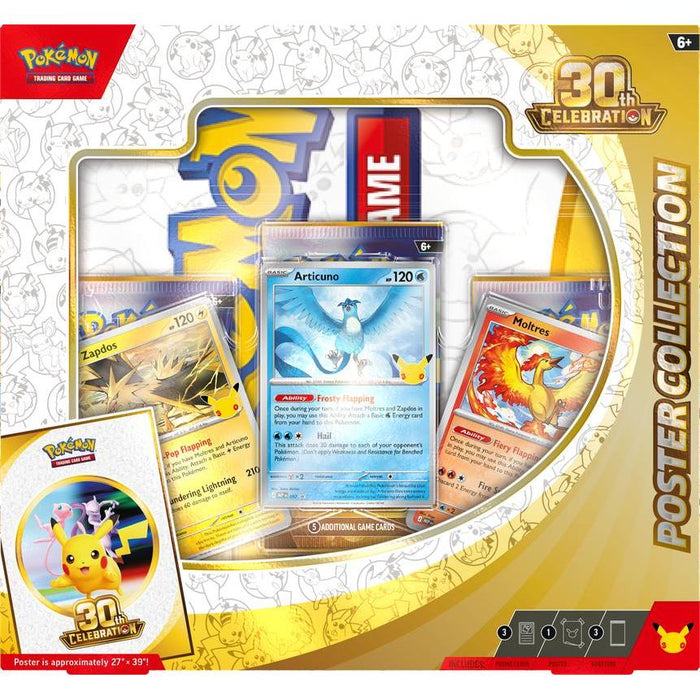 PRE-ORDER | Pokemon 30th Celebration: Poster Collection