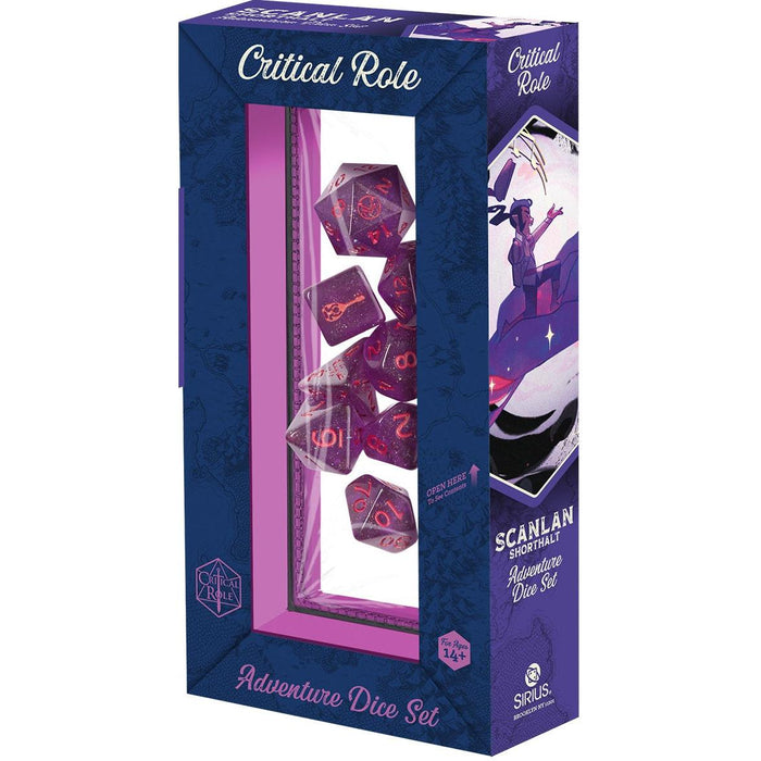 Critical Role: Adventure Dice Set - Scanlan Shorthalt