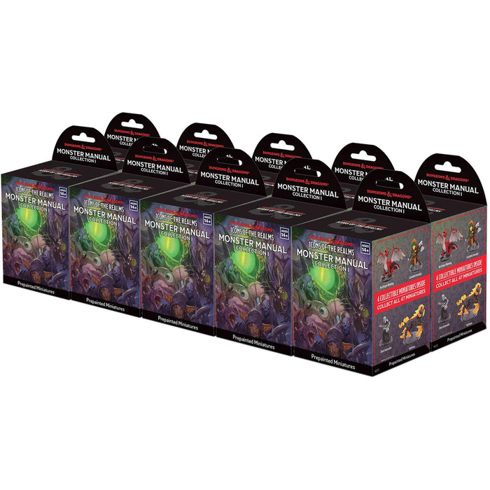 D&D Icons of the Realms: Monster Manual - Collection 1 Booster Brick (10 Boxes)