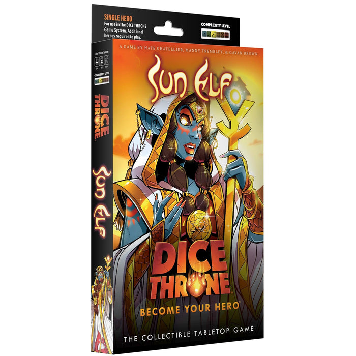 PRE-ORDER | Dice Throne: Hero Pack - Sun Elf