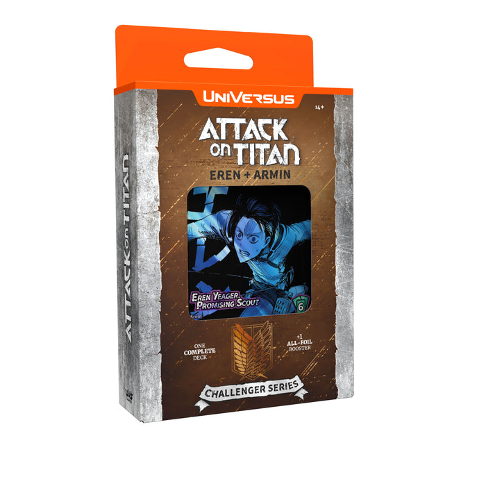 Universus Collectible Card Game: Attack on Titan Battle for Humanity - Challenger Series - Eren + Armin