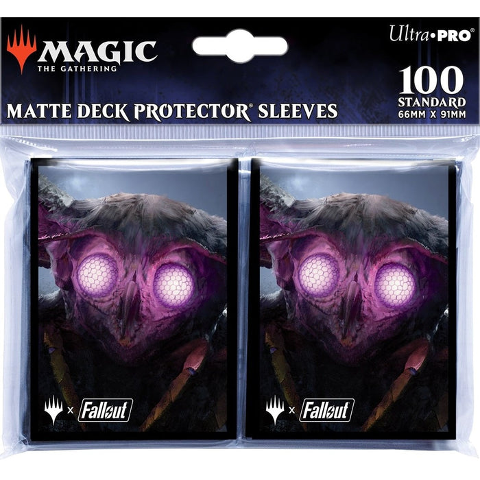 Ultra Pro MTG Deck Protector Sleeves - Standard Size - 100ct - Fallout - The Wise Mothman