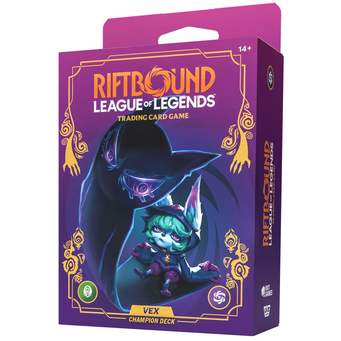 Riftbound League of Legends TCG: Unleashed Champion Deck - Vex