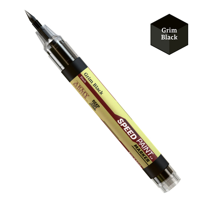Army Painter: Speedpaint 2.0 Marker - Grim Black