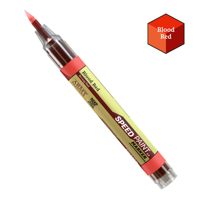 Army Painter: Speedpaint 2.0 Marker - Blood Red