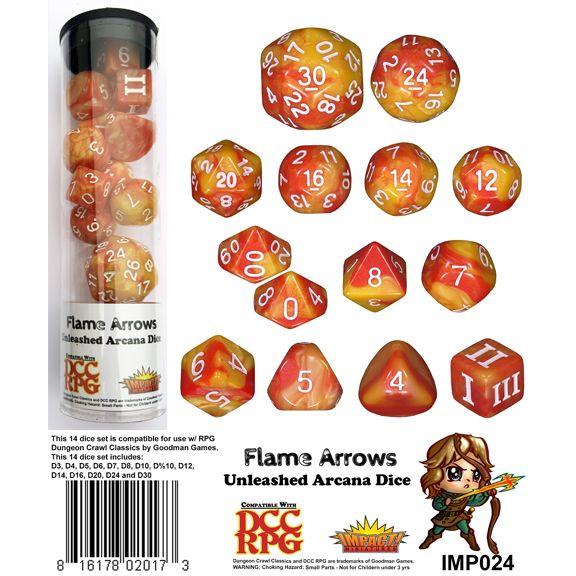 DCC 14-Die Set: Flame Arrows