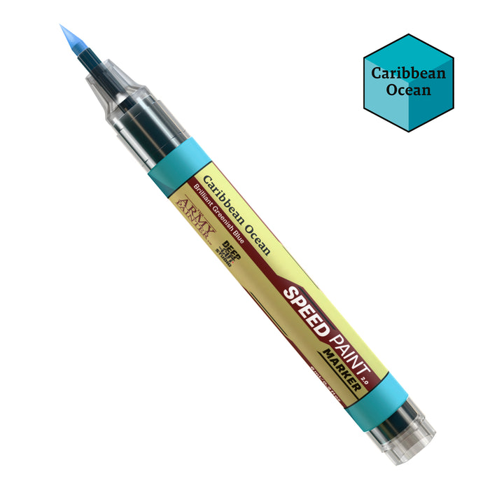 Army Painter: Speedpaint 2.0 Marker - Caribbean Ocean