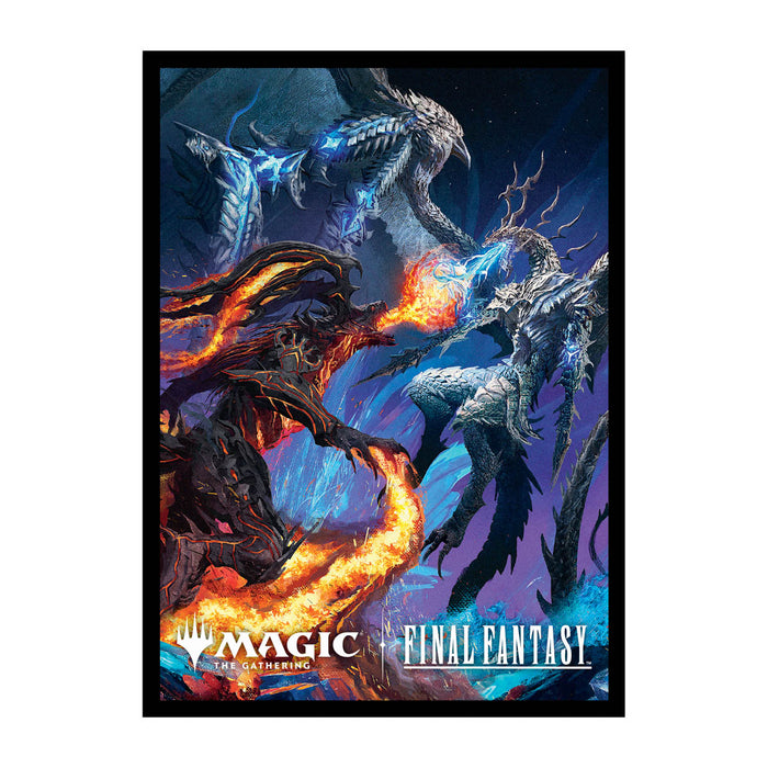 Ultra PRO Magic: The Gathering®—FINAL FANTASY™ Bahamut and Ifrit (Commander) 100ct Deck Protector Sleeves