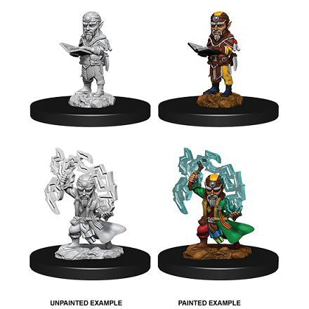 Pathfinder Battles Unpainted Miniatures: Deep Cuts Wave 1 - Gnome Sorcerer (He/They)