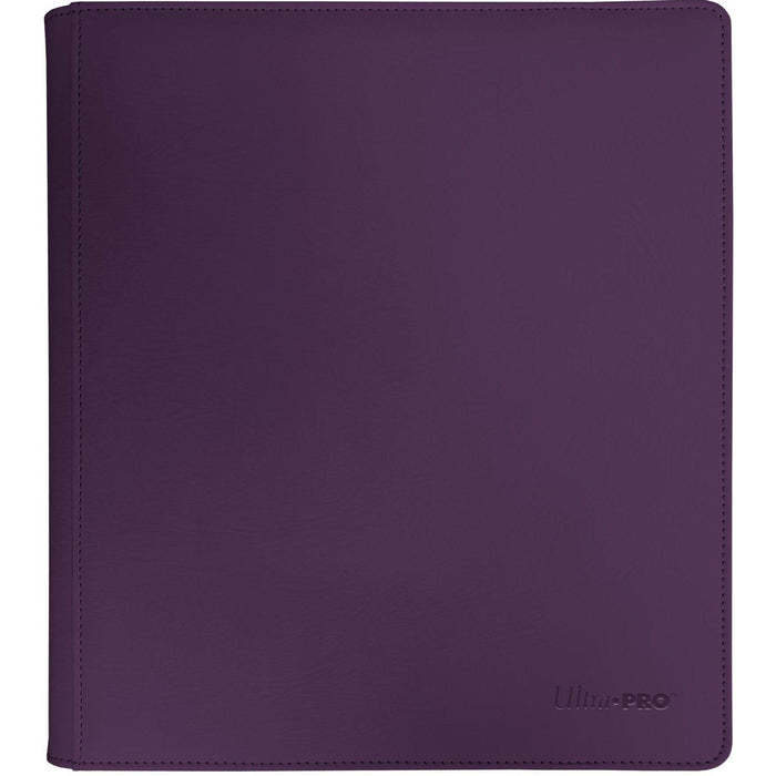 Ultra PRO: Vivid 12-Pocket Zippered PRO-Binder - Midnight Plum