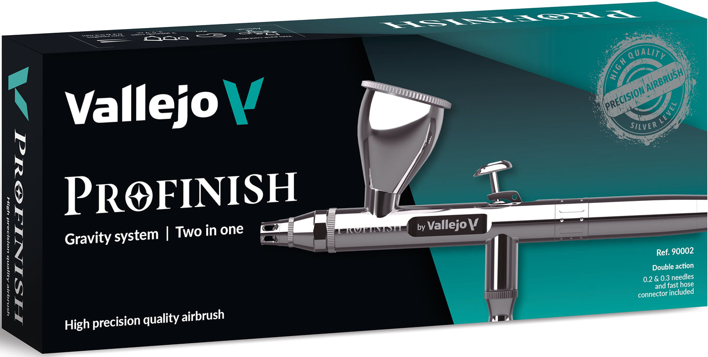 Vallejo: Profinish 2 in 1 Professional Airbrush