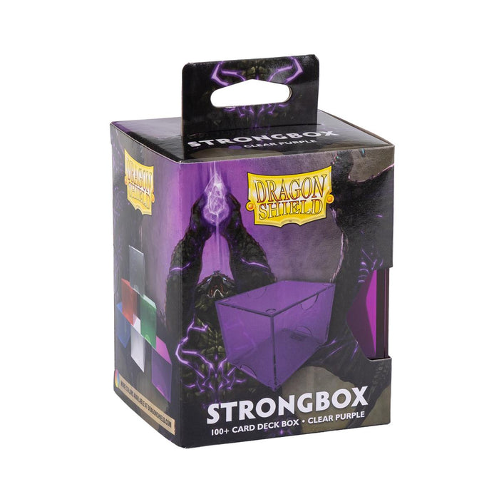Dragon Shield: Strongbox - Clear Purple