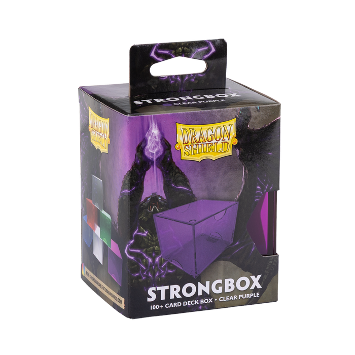 Dragon Shield: Strongbox - Clear Purple