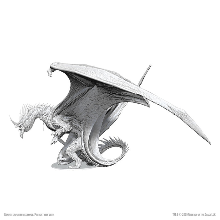 D&D Unpainted Miniatures: Ancient Blue Dragon