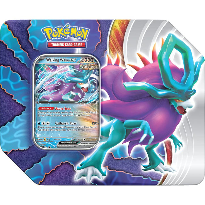 Pokemon Scarlet & Violet: Paradox Clash Tin - Walking Wake ex