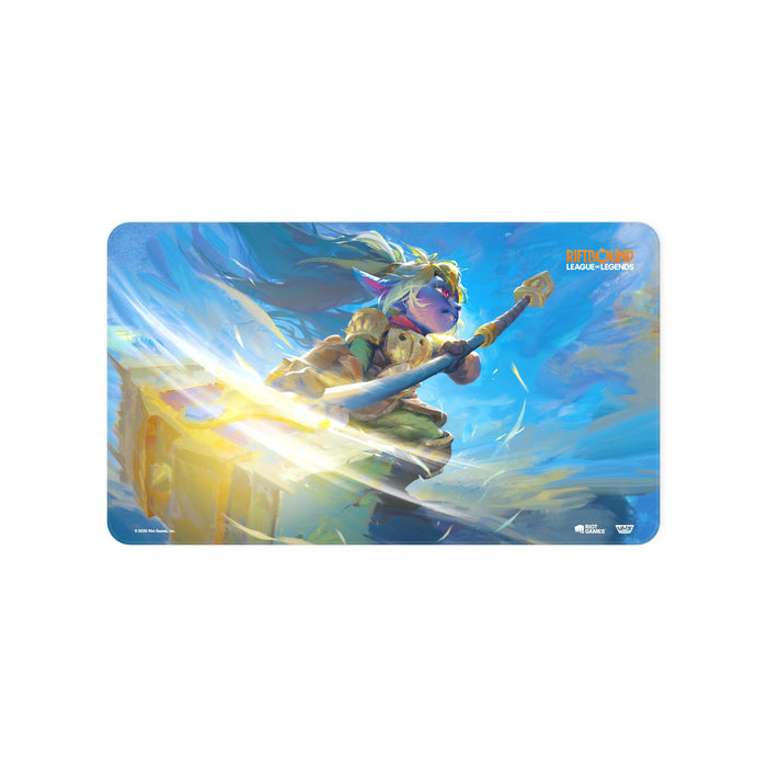 Riftbound League of Legends TCG: Unleashed Playmat - Poppy, Keeper of the Hammer