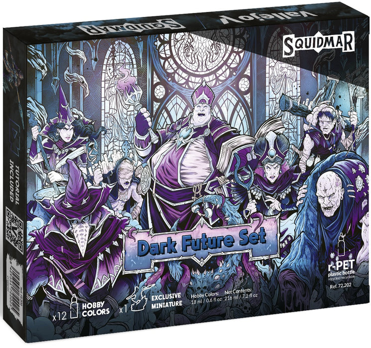 Vallejo: Dark Future Paint Set by Squidmar Miniatures
