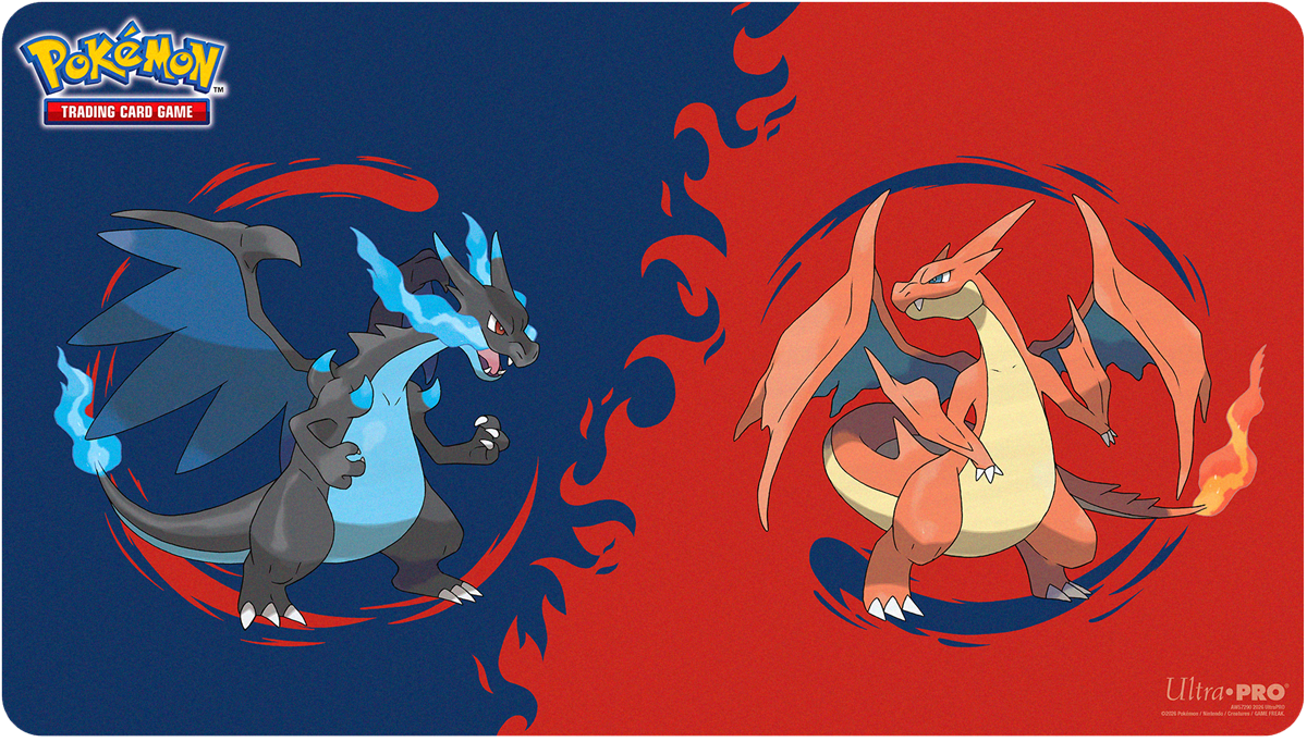Ultra PRO: Mega Charizard X & Mega Charizard Y Playmat