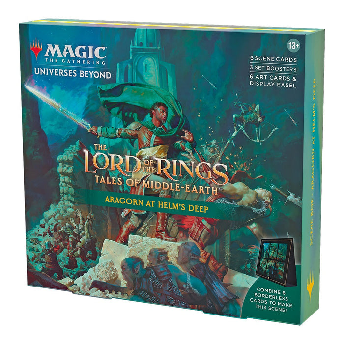 Magic the Gathering: Lord of the Rings - Tales of Middle-Earth - Holiday Scene Box - Aragorn At Helm's Deep