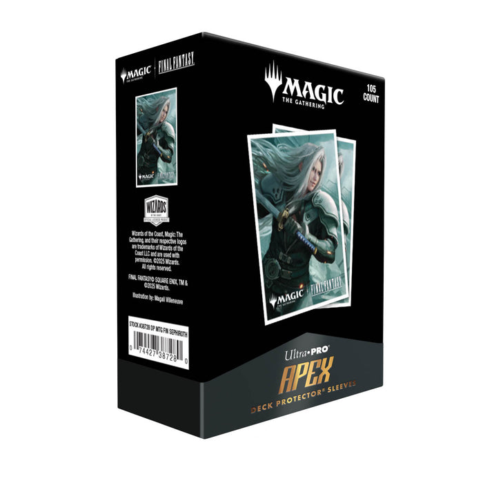 Ultra PRO Magic: The Gathering®—FINAL FANTASY™ Sephiroth, Planet’s Heir 105ct APEX Deck Protector™ Sleeves