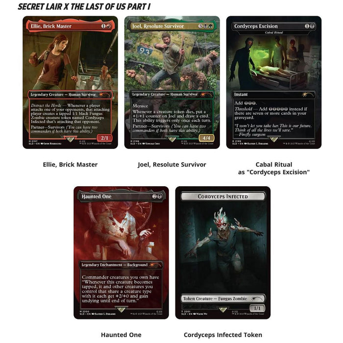 Magic the Gathering: Secret Lair x Playstation Super Drop: The Last of Us Part I - Chasing Hope (Non-Foil)