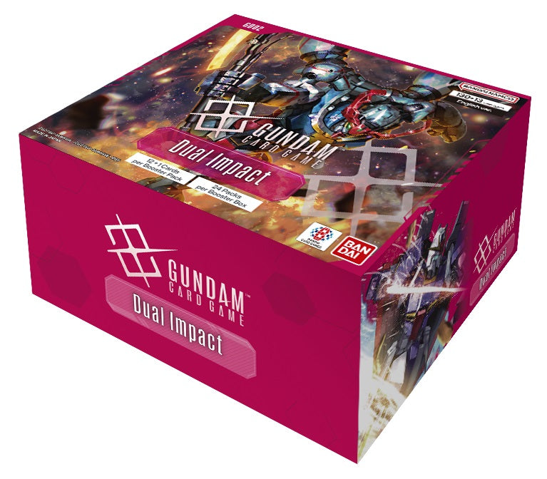 Gundam Card Game: GD-02 Dual Impact Booster Box (24 Packs)