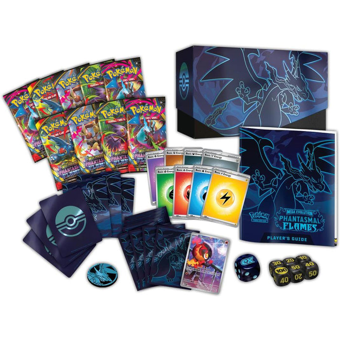 Pokemon Mega Evolution ME02 Phantasmal Flames: Elite Trainer Box