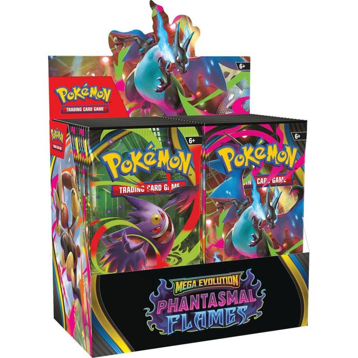 Pokemon Mega Evolution ME02 Phantasmal Flames: Booster Box (36 Packs)