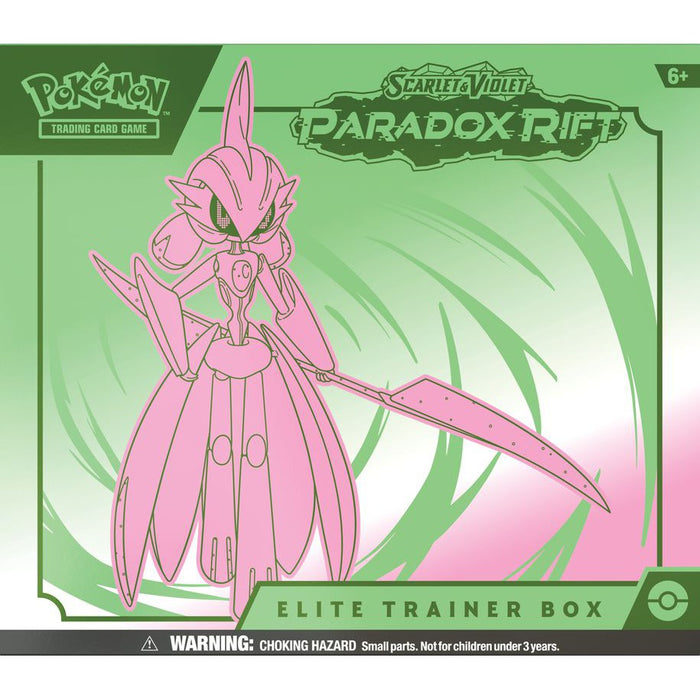 Pokemon Scarlet & Violet Paradox Rift: Elite Trainer Box - Iron Valiant