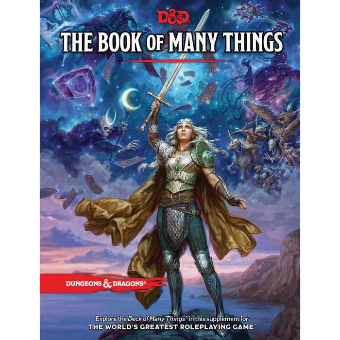 D&D (5th Edition) The Book of Many Things Hardcover RPG Book