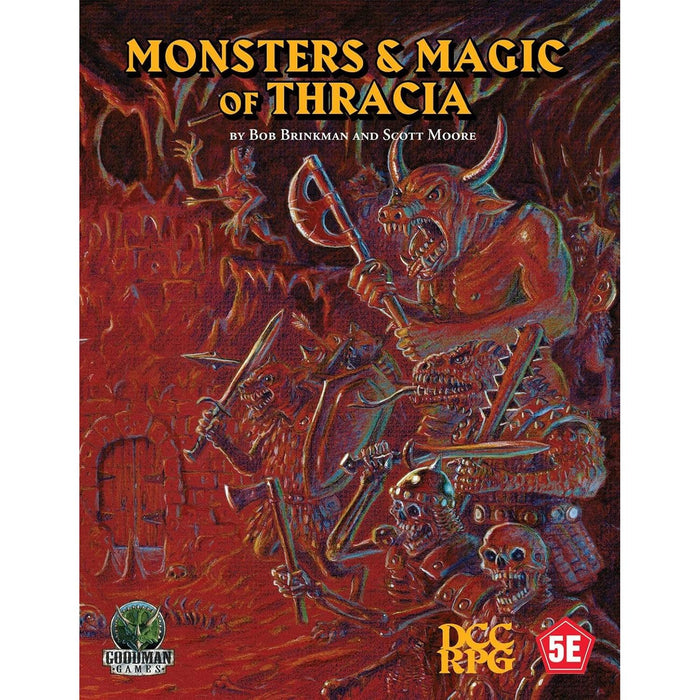 Dungeon Crawl Classics DCC RPG: Monsters & Magic of Thracia