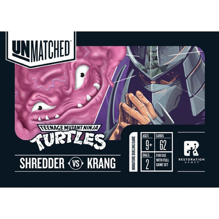 Unmatched Adventures: Teenage Mutant Ninja Turtles - Shredder Krang Hero Deck