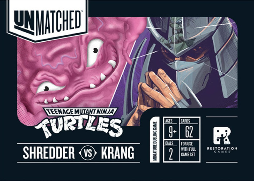 Unmatched Adventures: Teenage Mutant Ninja Turtles - Shredder Krang Hero Deck