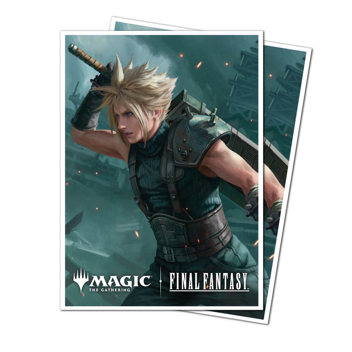Ultra PRO Magic: The Gathering®—FINAL FANTASY™ Cloud, Planet's Champion 105ct APEX Deck Protector™ Sleeves