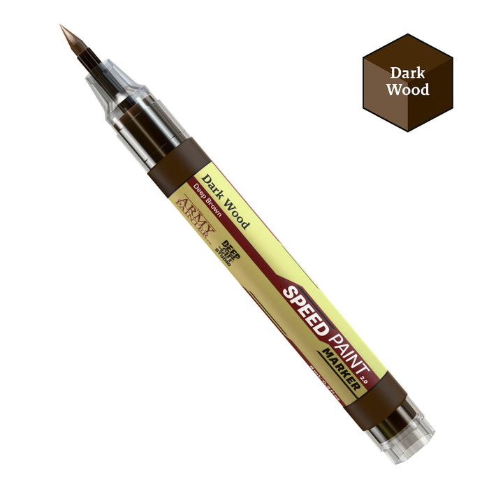 Army Painter: Speedpaint 2.0 Marker - Dark Wood