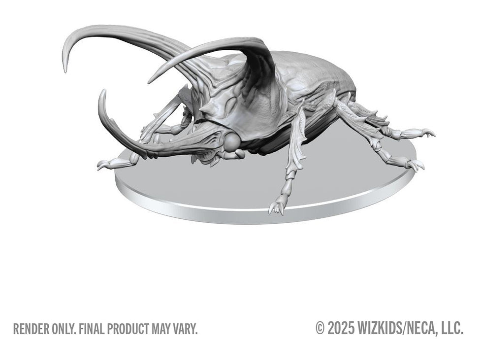 Pathfinder Battles Unpainted Miniatures: Deep Cuts Wave 28 - Giant Rhinoceros Beetle